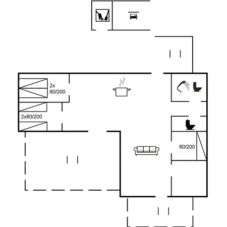 펜션 Majken - 300m From The Sea By Interhome Vester Somarken